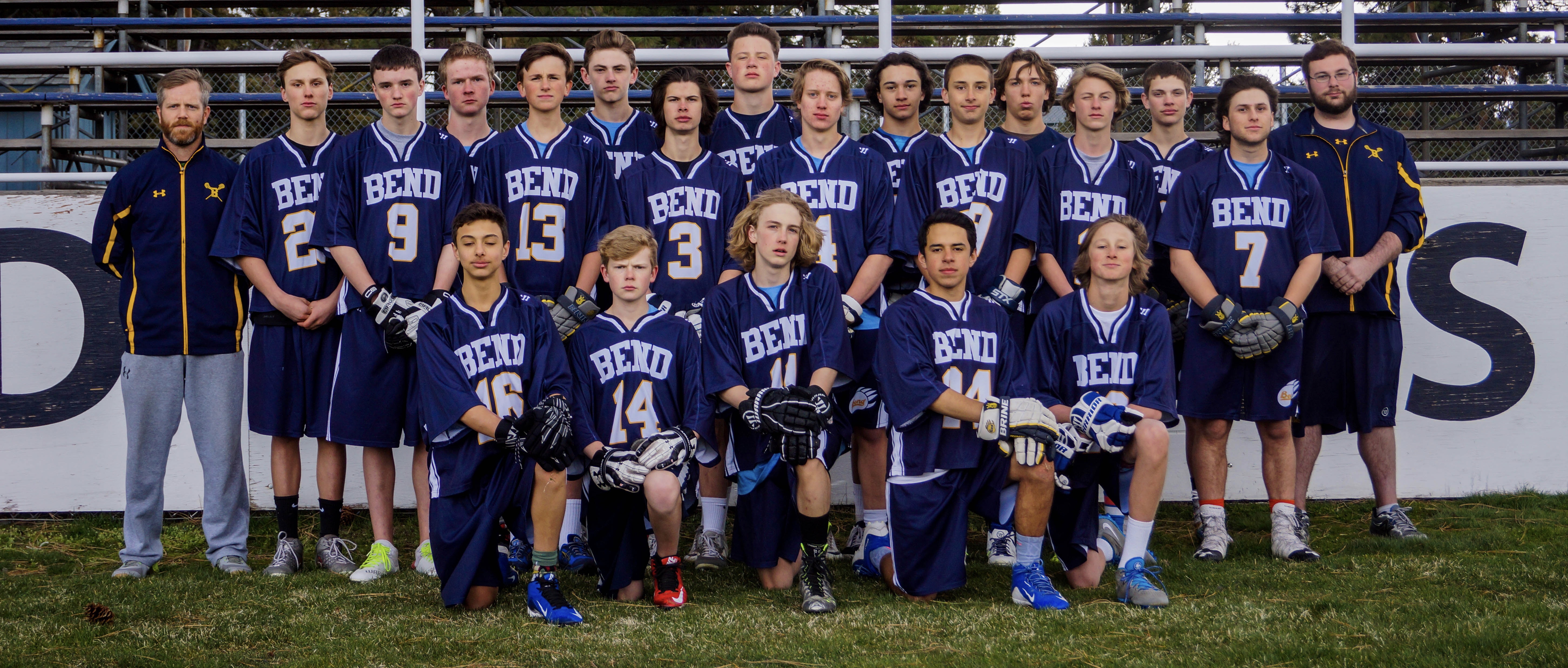 2017 JV Lacrosse Team